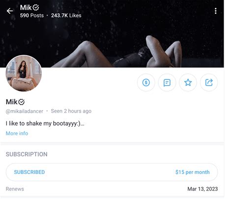 mikailadancer onlyfans|Mikaila dancer only fans folder for $10 : r/MikailaDancer